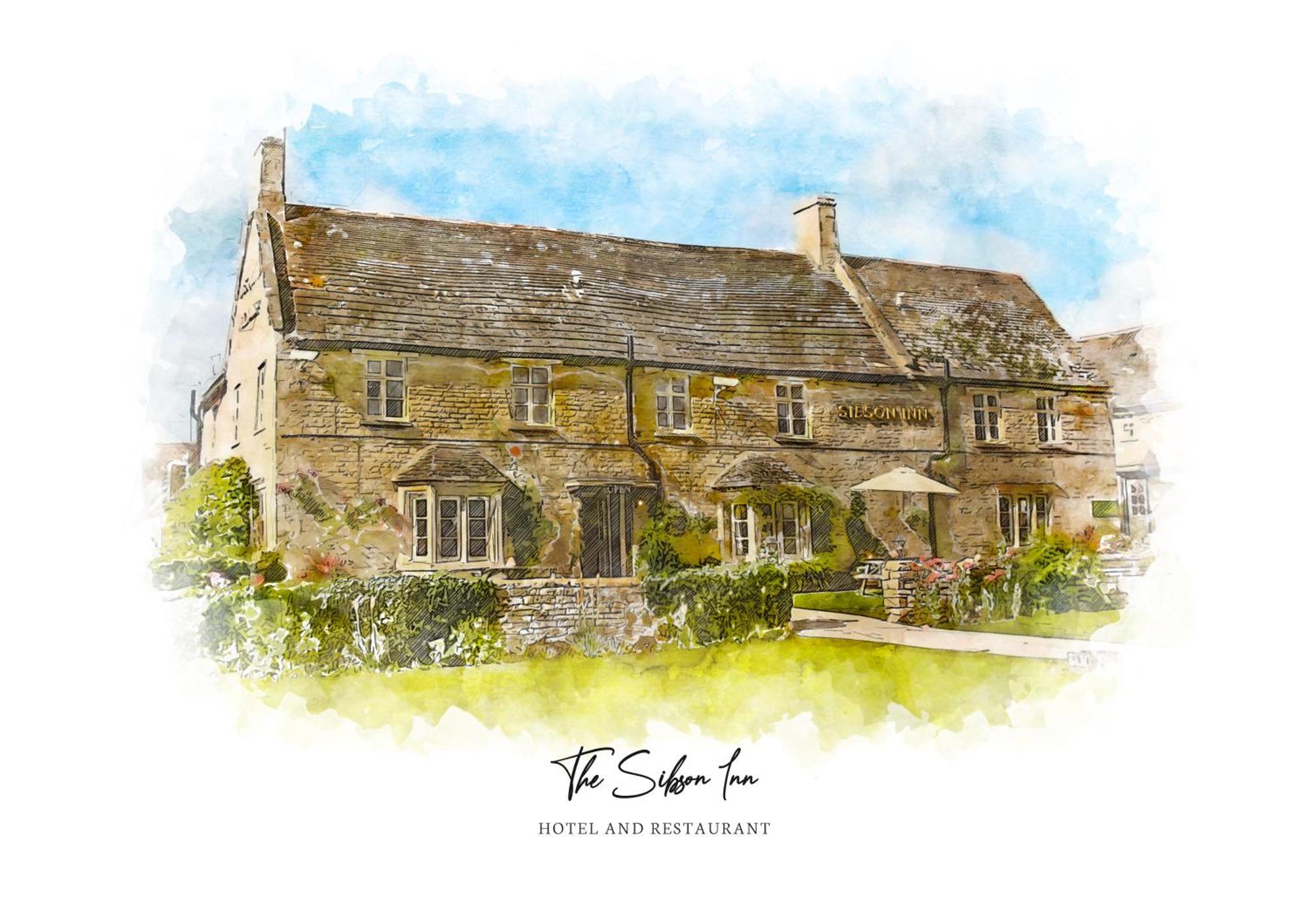 The Sibson Inn Hotel Water Newton Esterno foto